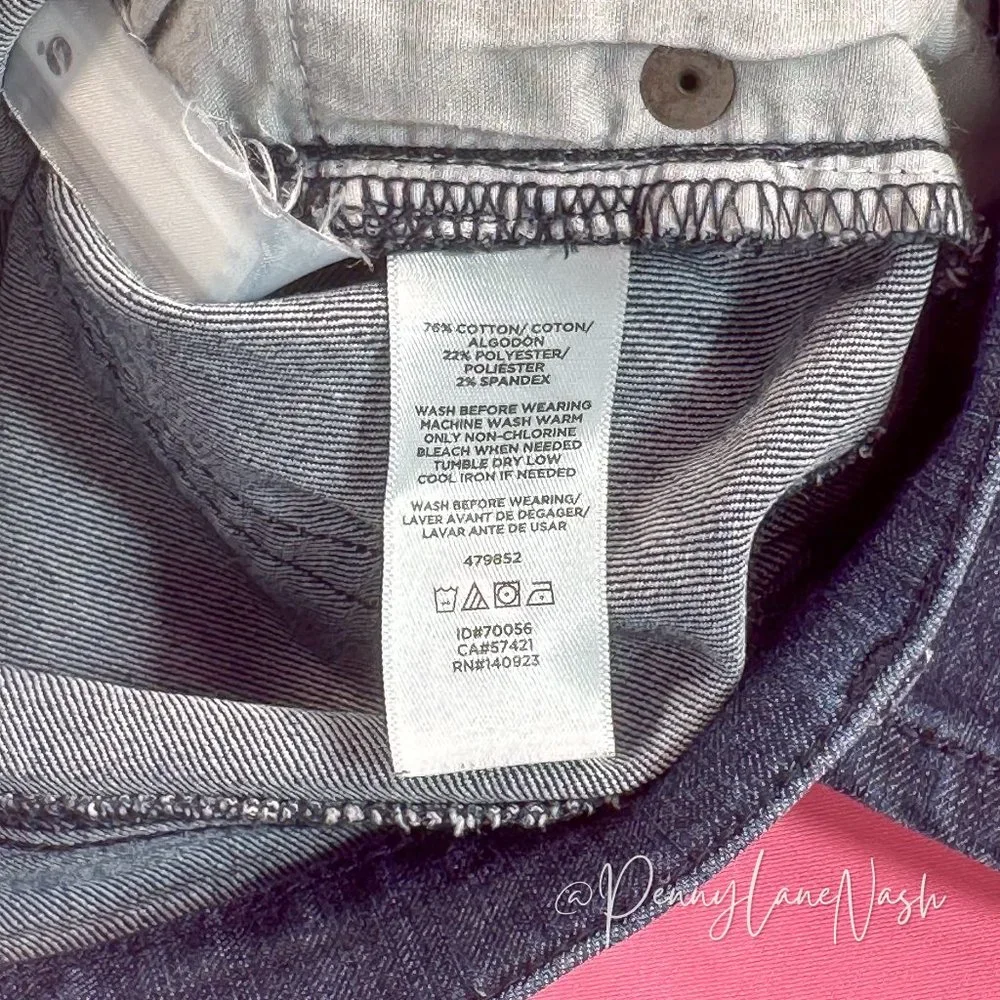 Loft Exposed Button Fly Modern Skinny Jeans - Picture 8 of 11